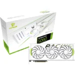 Manli Gallardo GeForce RTX 5080 OC 顯示卡 16GB GDDR7 - 白色