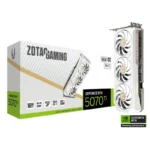 ZOTAC GAMING GeForce RTX 5070 Ti SOLID CORE 16GB 顯示卡 - 白色
